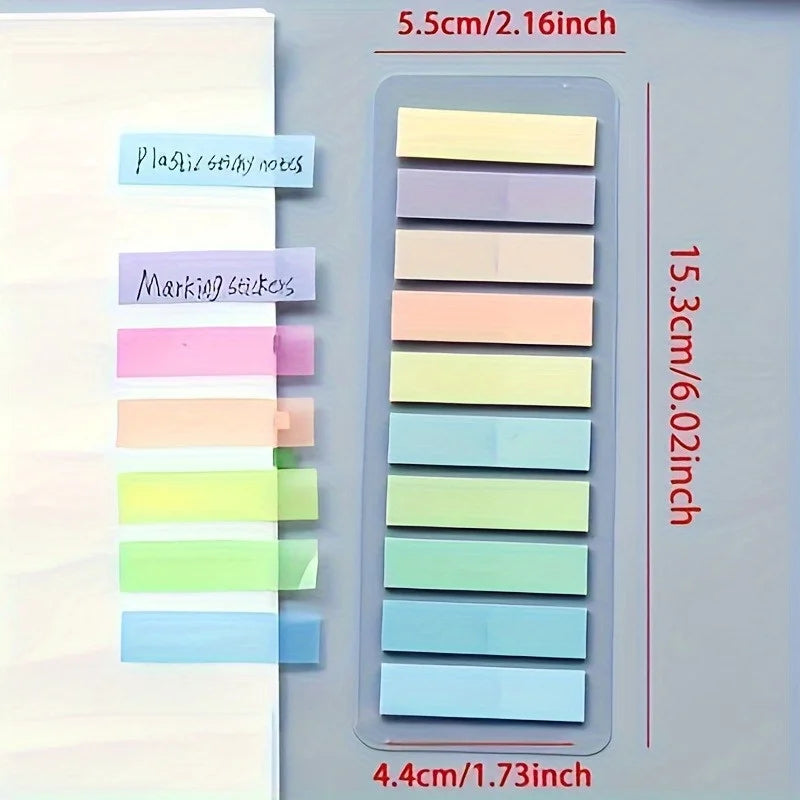 Transparent Self-Adhesive Sticky Notes