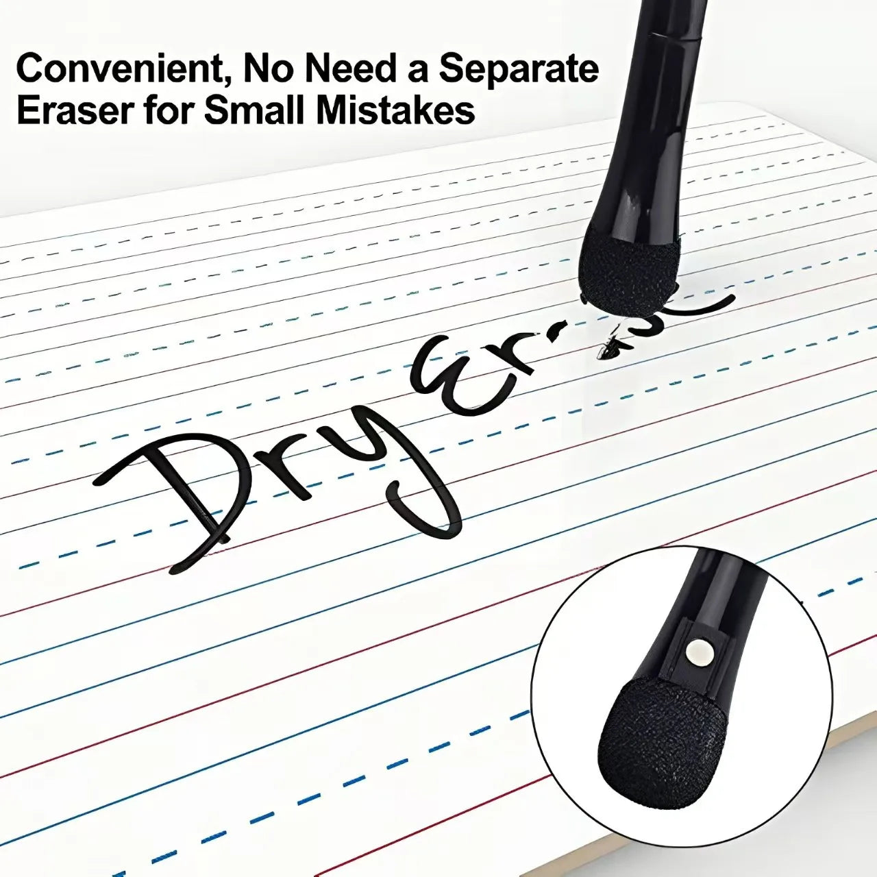 Pack of 12 Magnetic Dry-Erase Markers